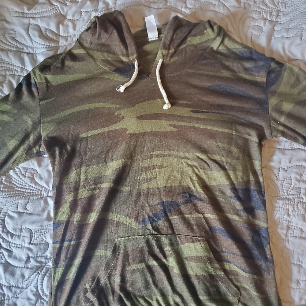 Hooded Camo Shirt